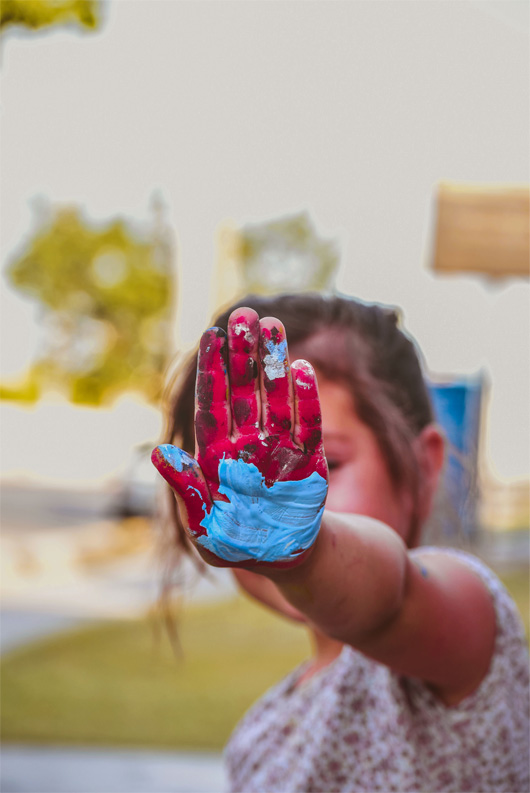 hand painting